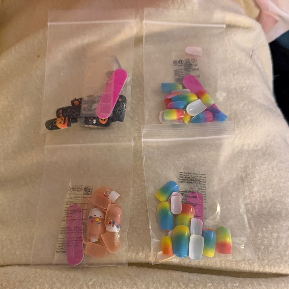 Colorful Nail Art Set